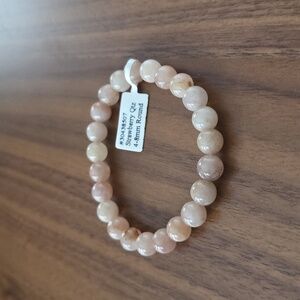 Strawberry Quartz Stretch Bracelet 6mm